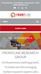 Mobile Screenshot of frontlineafrica.com